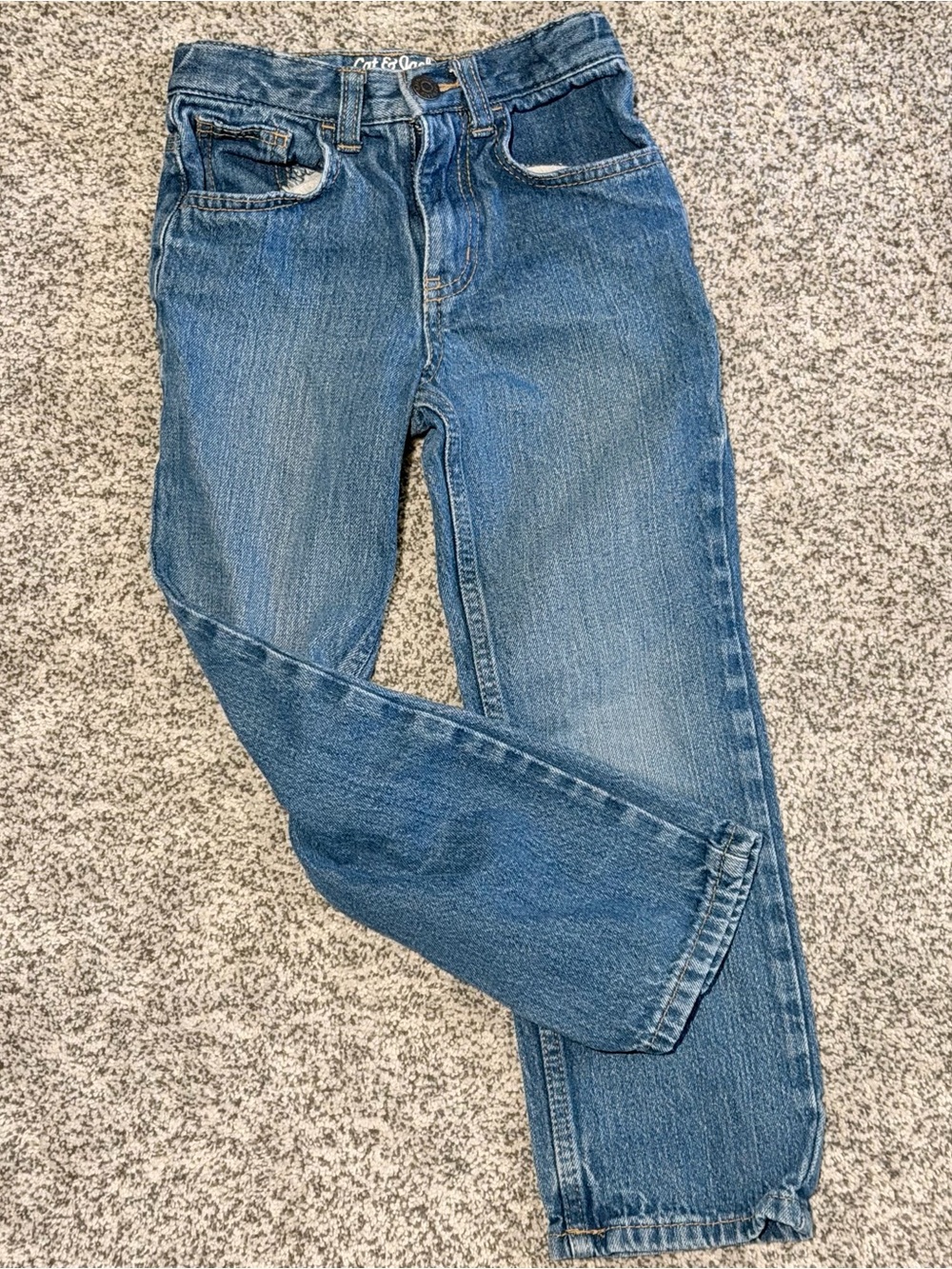 Cat & Jack Indigo Relaxed Straight Kids Jeans